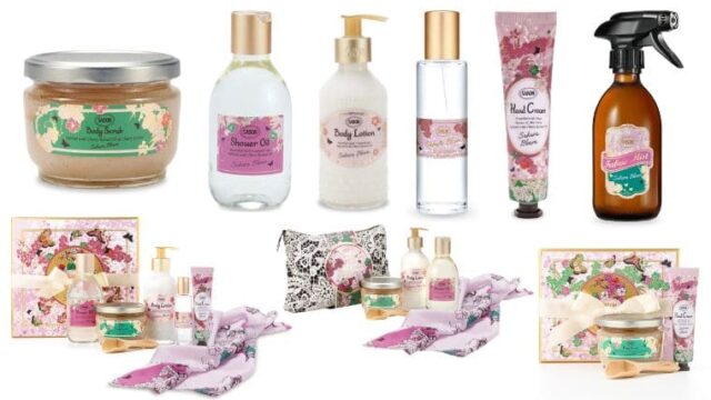 SABON(サボン)【2023春新作コスメ／予約情報】日本上陸15周年記念「サクラ・ブルーム コレクション」
